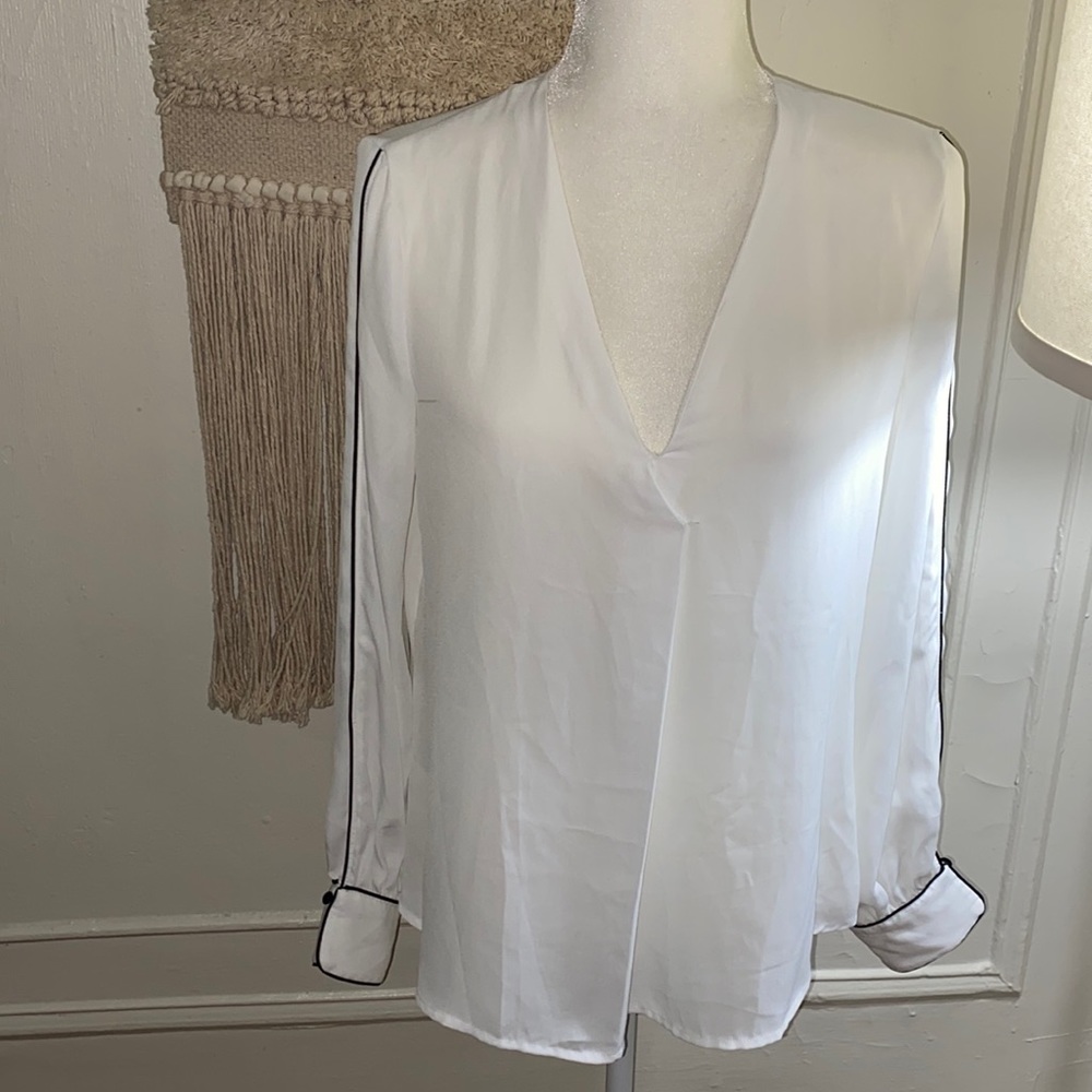 Mango Women's White Blouse
